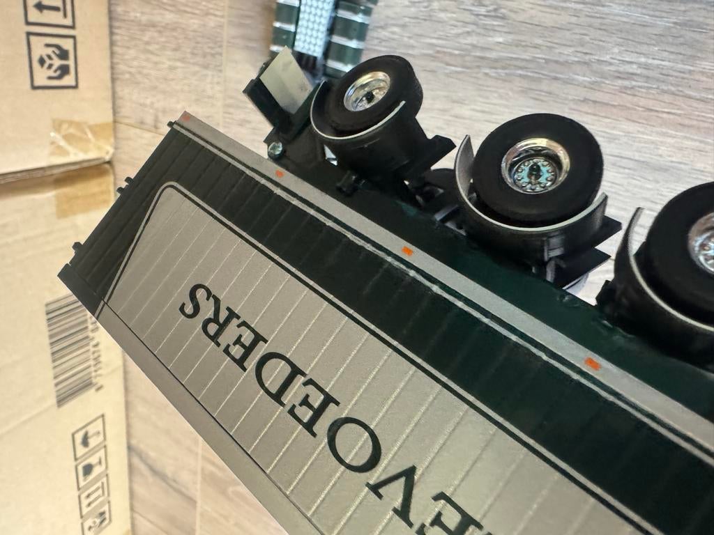 Tekno model Van Triest Veevoeders 1:50 B-keus, Hobby en Vrije tijd, Modelauto's | 1:50, Ophalen of Verzenden, Gebruikt, Bus of Vrachtwagen