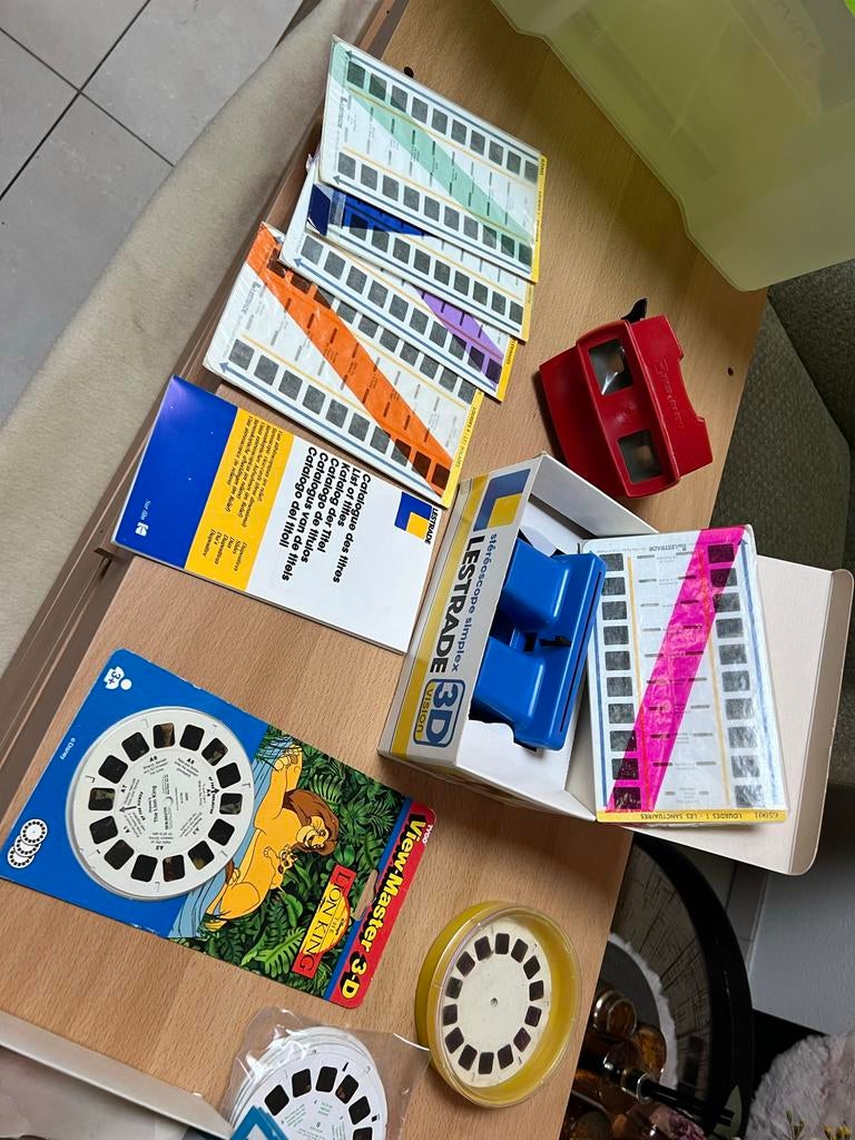 Vintage Lestrade Stereoscoop met View-Master en Dora, Ophalen, Gebruikt