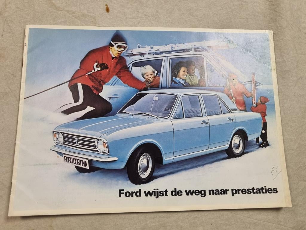 Ford Cortina MK2 folders, Auto diversen, Handleidingen en Instructieboekjes, Ophalen of Verzenden