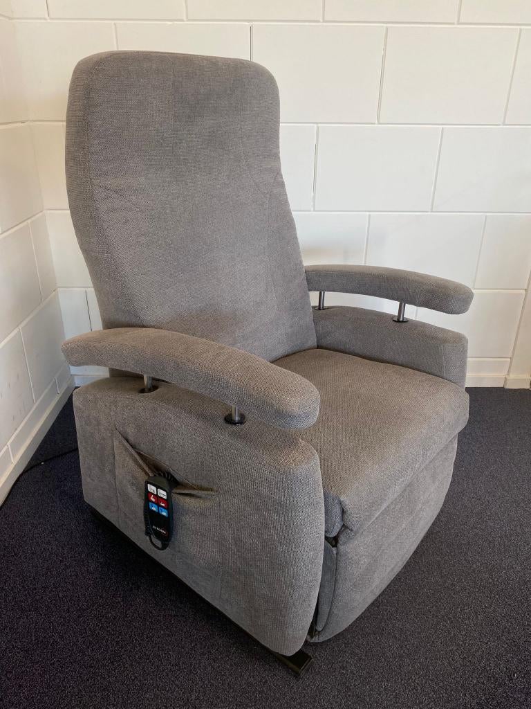 Fitform sta op stoel grijs stof XL (extra breed!) - 260206, Verzenden, Zo goed als nieuw, Eén, Stof