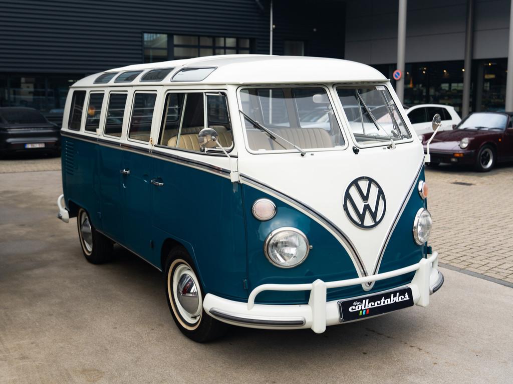 Volkswagen T1 Samba 1967 originele Sambabus (bj 1967), Auto's, 1493 cc, Overige carrosserieën, Bedrijf, Handgeschakeld