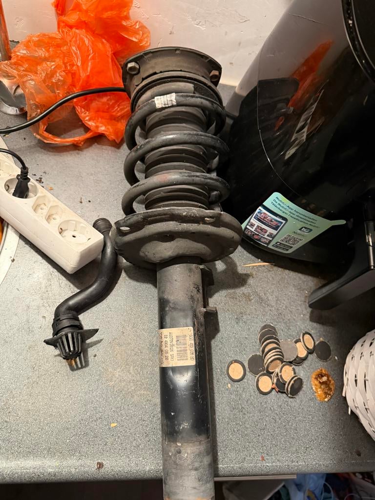 Schokdemper 5Q0 413 031 HD VW Golf 7 GTI R Seat Leon Audi A3, Auto-onderdelen, Ophanging en Onderstel, Ophalen of Verzenden, Gebruikt