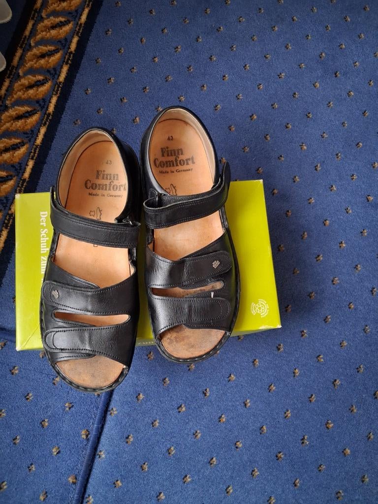 Finn comfort sandalen, Ophalen of Verzenden, Zo goed als nieuw, Zwart, Sandalen