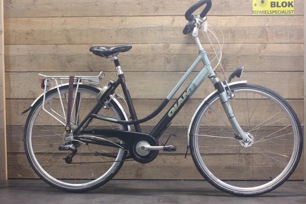 Giant Leader dames sportfiets 24v groen met 3 mnd garantie