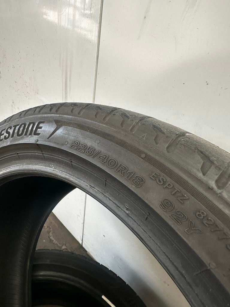 Bridgestone Potenza Sport 225/40 R18 Zomerbanden, Ophalen, Gebruikt