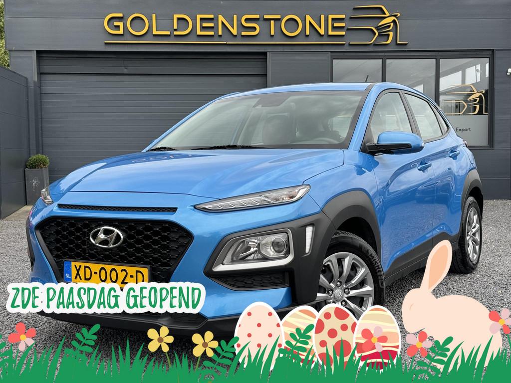 Hyundai Kona 1.0T Drive 1e Eigenaar,Airco,Cruise,Bluetooth,E, Voorwielaandrijving, Stof, Gebruikt, Euro 6