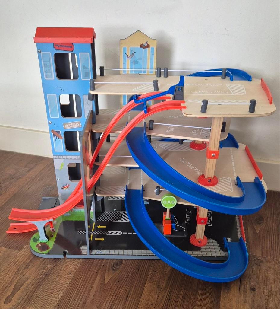 Houten autogarage Lupilu, Ophalen, Jongen of Meisje