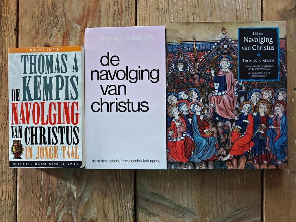 3 X De navolging van Christus., Boeken, Ophalen of Verzenden, Zo goed als nieuw