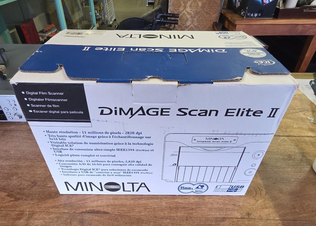 Minolta Dimage Scan Elite II filmscanner, Fotoscanner, Minolta, Nieuw, Ophalen of Verzenden