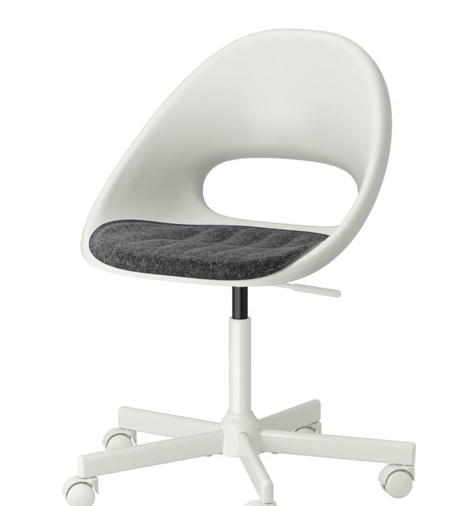 Bureaustoel/draaistoel Ikea LOBERGET / MALSKÄR, Ophalen, Zo goed als nieuw, Zwart, Bureaustoel