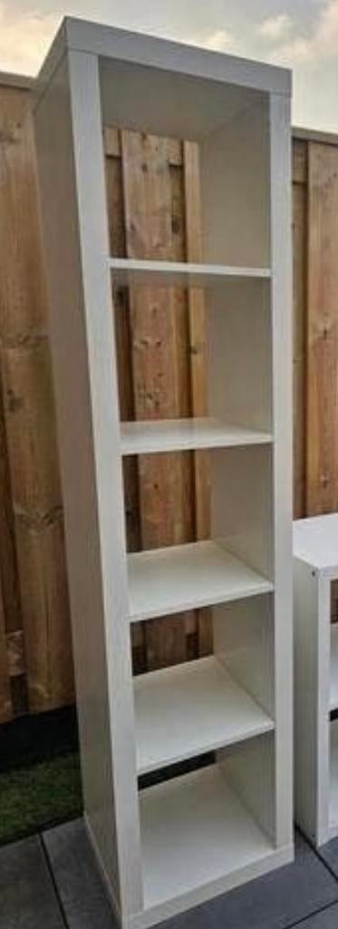 GEZOCHT : IKEA Kallax 5- vaks kast (evt. met manden), Gebruikt, 25 tot 50 cm, Overige materialen, Met plank(en)