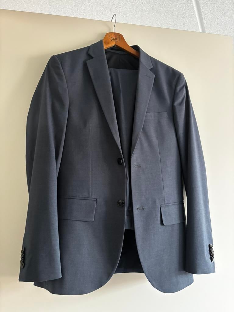 Gala pak, Kleding | Heren, Kostuums en Colberts, Ophalen, Zo goed als nieuw, Maat 46 (S) of kleiner, Blauw