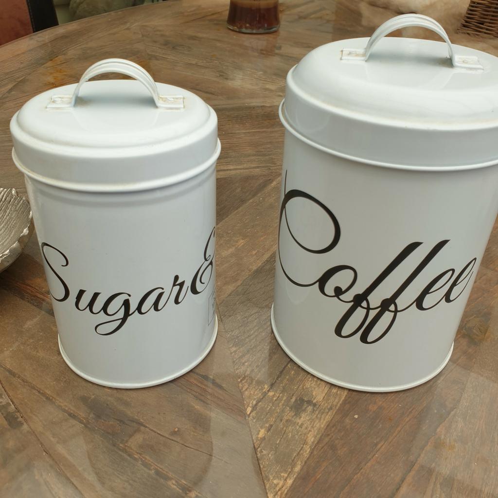 Riviera maison coffee/tea sugare  set, Ophalen, Zo goed als nieuw