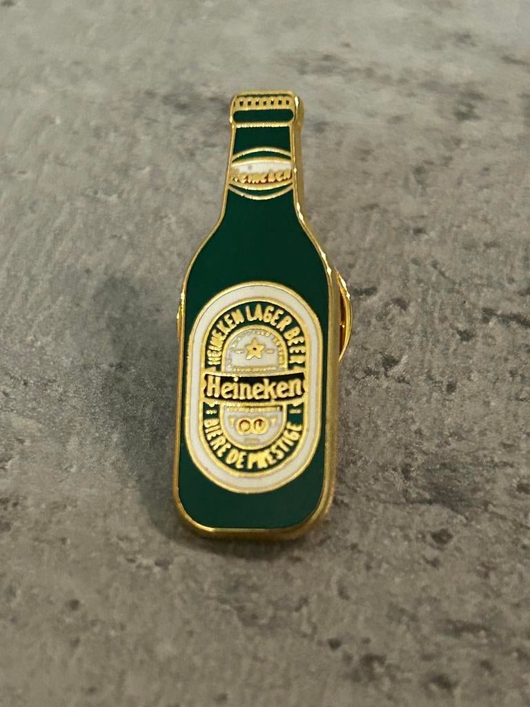 Apart Heineken flesje pin pins speldje, Verzamelen, Ophalen, Zo goed als nieuw, Heineken