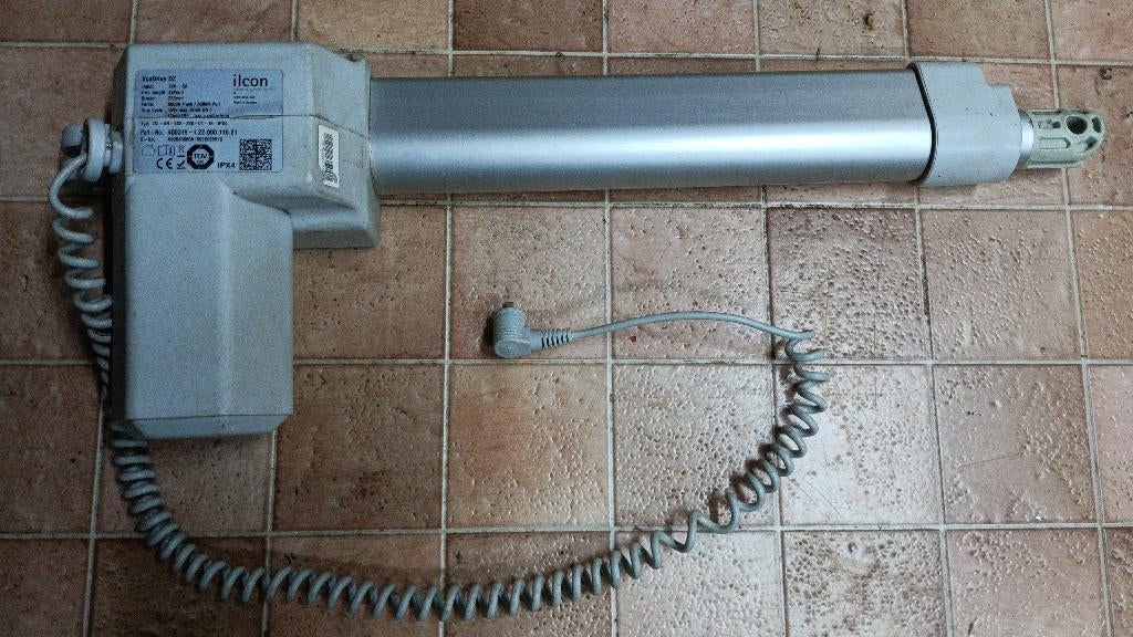 24 volt motor max. 600 kg, Ophalen of Verzenden, Gebruikt, Elektromotor, Minder dan 1400 rpm