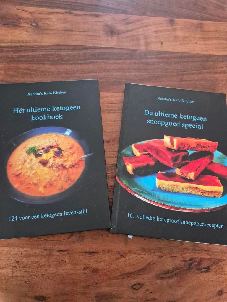 Keto kookboeken. 2 stuks. Nieuw, Ophalen of Verzenden, Nieuw