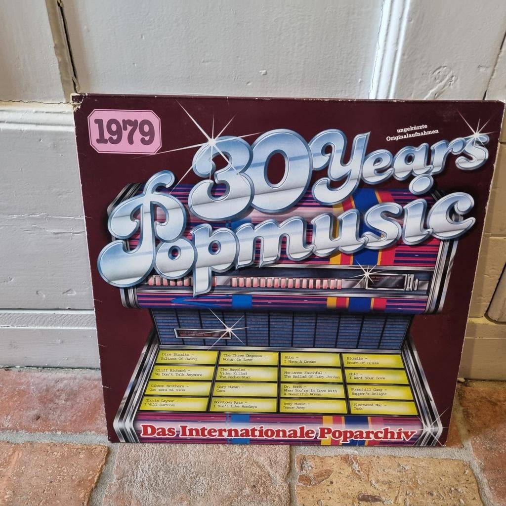 30 Years Popmusic 1950-1979 Vinyl Box Set, Ophalen, Gebruikt, Pop, Boxset