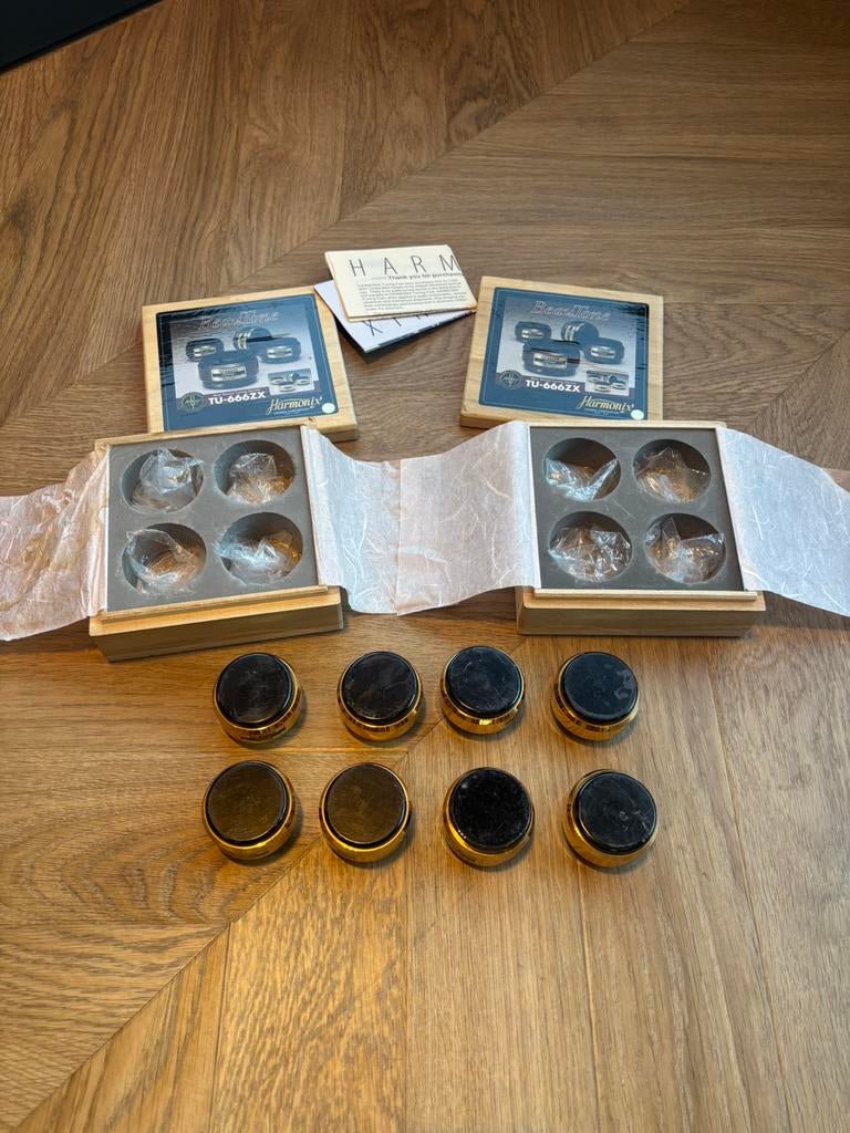 Harmonix TU-666ZX BeauTone Tuning Feet, Ophalen of Verzenden, Zo goed als nieuw