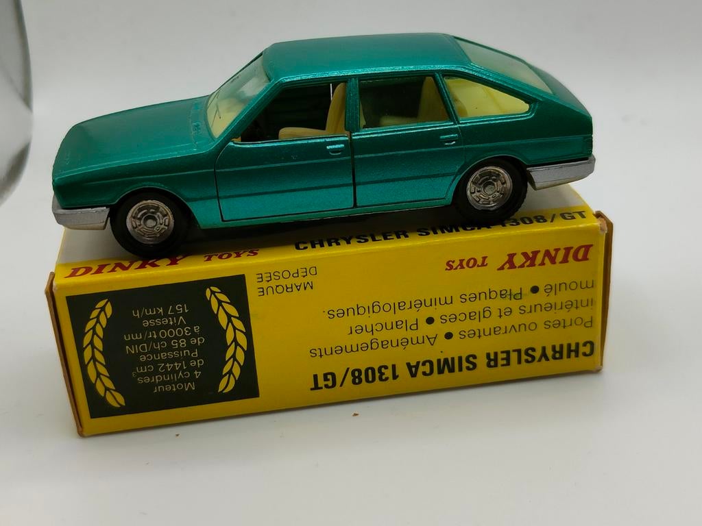 Dinky Toys France ref. 011542: Chrysler Simca 1308/GT, Hobby en Vrije tijd, Modelauto's | 1:43, Ophalen of Verzenden, Zo goed als nieuw