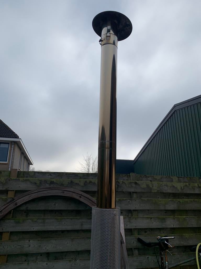 Zwembad of hottub houtkachel - kirami - gebruikt - lekt mini, Ophalen, 7921ae, Verwarming, Info@fastfair.net