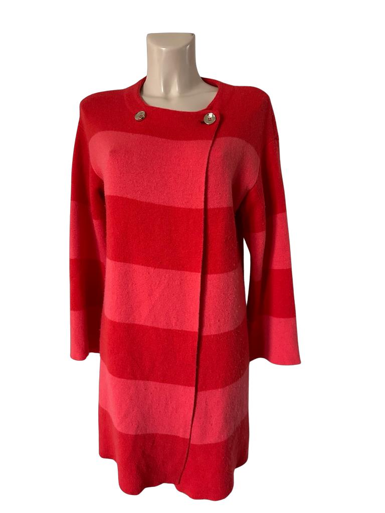 Escada vest S, Maat 38/40 (M), Ophalen of Verzenden, Zo goed als nieuw, Rood