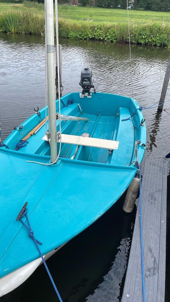 Zeilboot, eventueel met buitenboordmotor, Ophalen, Gebruikt