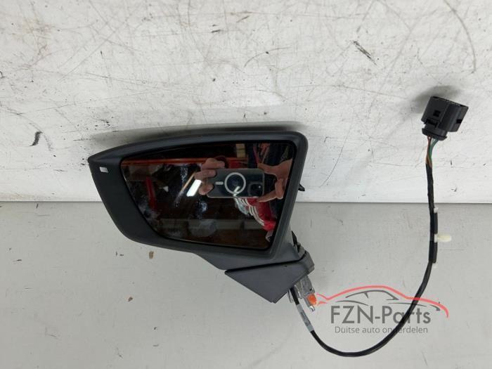 Seat Leon 5F Buitenspiegel Links, Ophalen of Verzenden, Gebruikt
