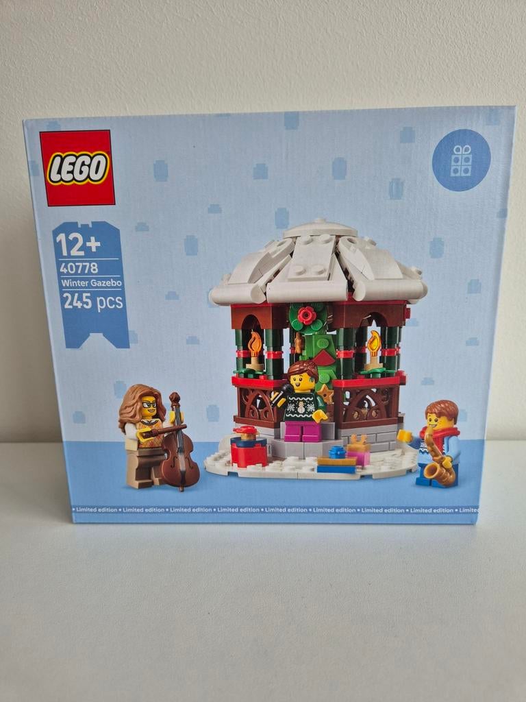 Nieuwe LEGO Winter Gazebo 40778 - Nieuw & Verzegeld!, Ophalen of Verzenden, Nieuw, Complete set, Lego