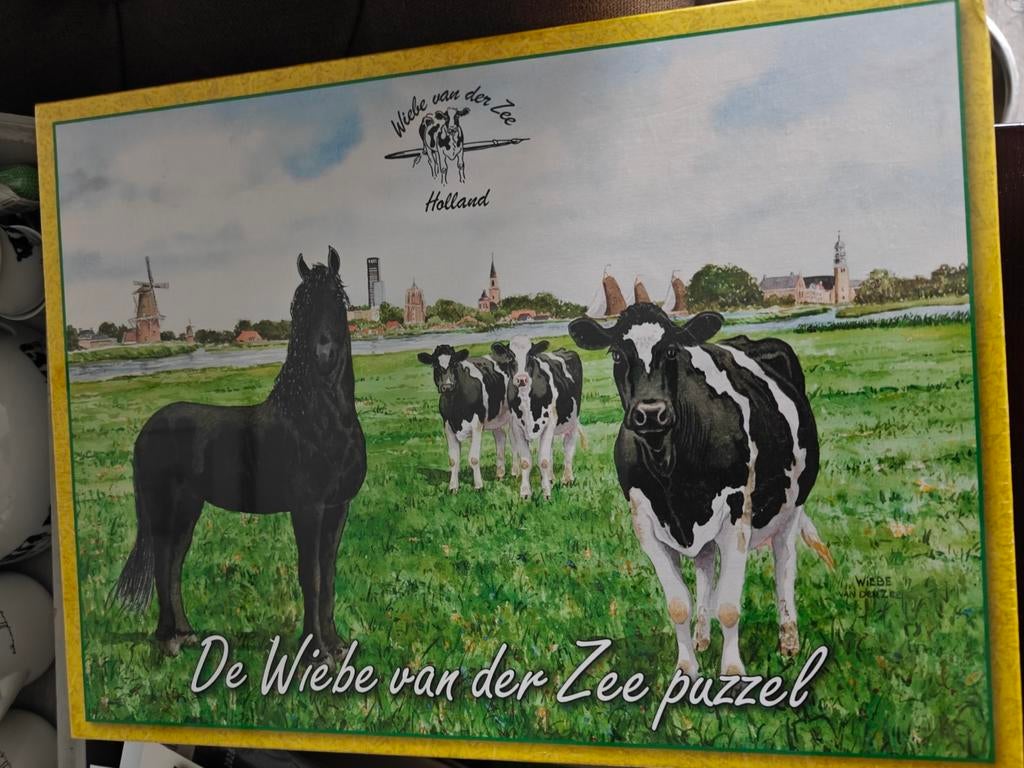 Wiebe van der Zee Puzzel  nieuw!, Ophalen of Verzenden, 500 t/m 1500 stukjes, Nieuw, Legpuzzel