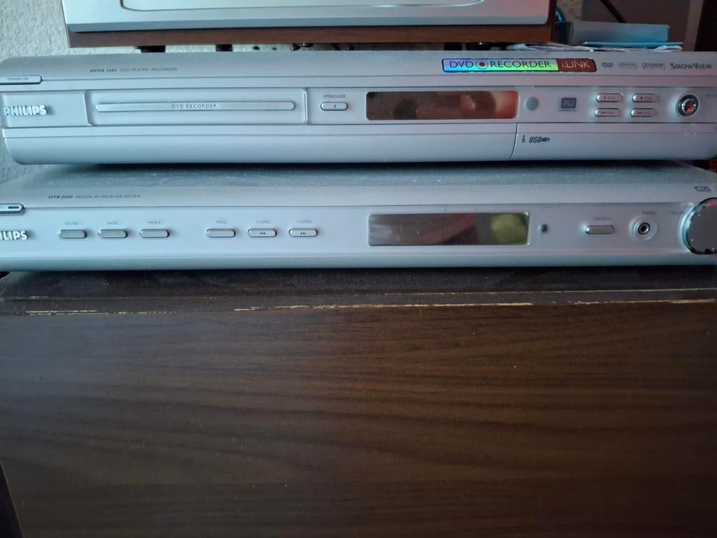 Philips Stereo Toren met DVD Recorder, Ophalen of Verzenden, Gebruikt, Dvd-recorder, Philips