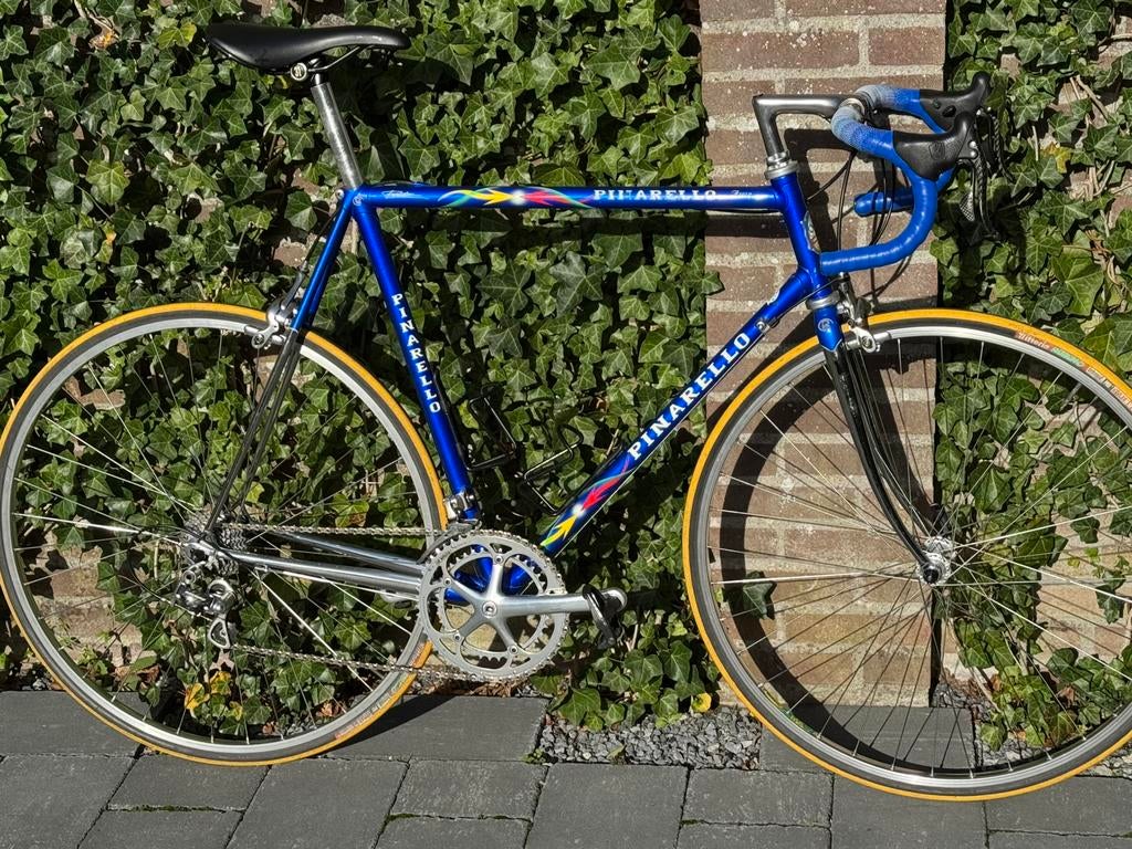 Pinarello Asolo Campagnolo Record neo retro 59cm 10 speed, 28 inch, Gebruikt, Staal, Heren