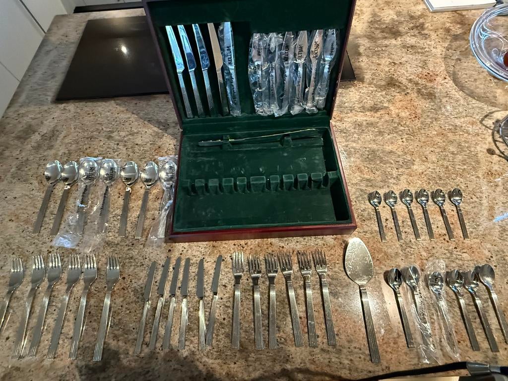 6-persoons bestek Keltum - v. Kempen en Begeer, Ophalen of Verzenden, Rvs of Chroom