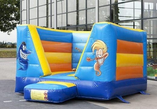 Springkussen Ocean 4x3m - Ideaal voor kinderfeestjes!, Ophalen of Verzenden, Gebruikt