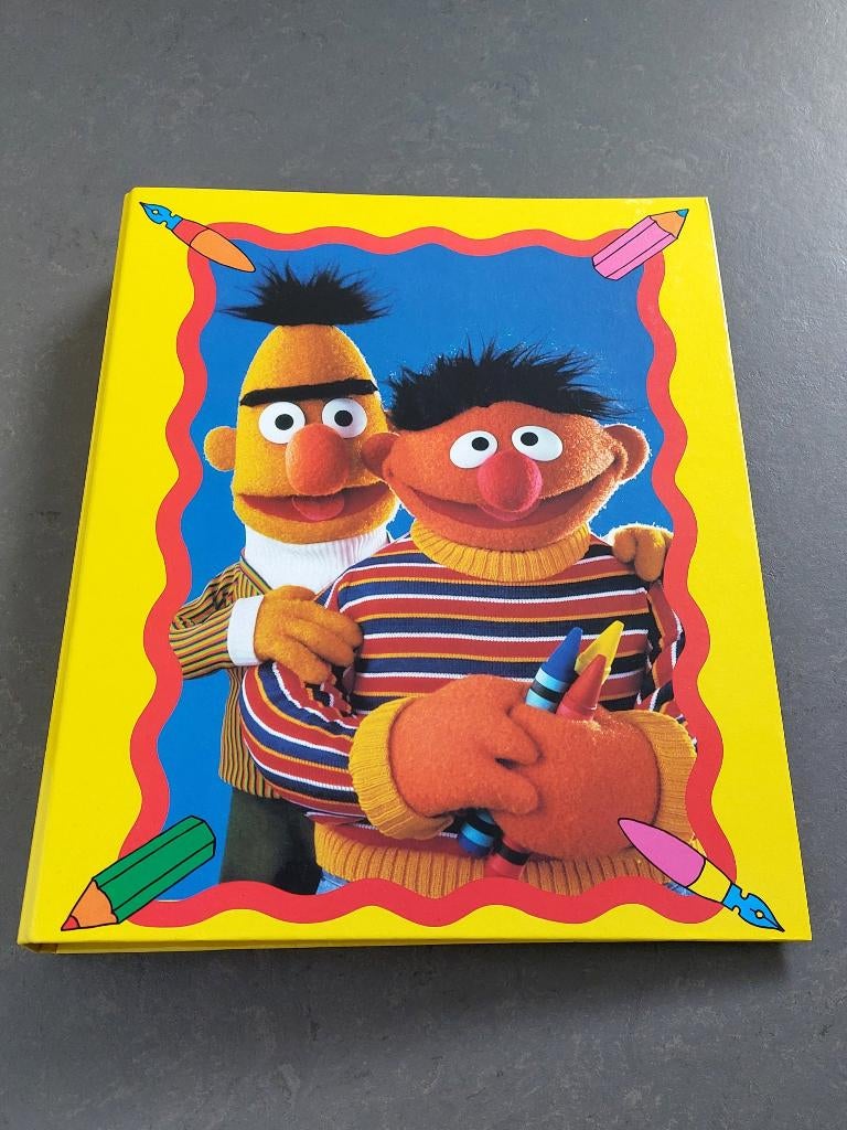 Ringband 23 rings multomap Bert en Ernie, Diversen, Schoolbenodigdheden, Ophalen of Verzenden, Zo goed als nieuw