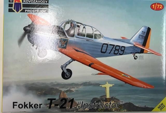 Coelianmodels, KP 72373 Fokker T-21 Instructor, 1/72 € 21,99, Hobby en Vrije tijd, Modelbouw | Vliegtuigen en Helikopters, Overige merken