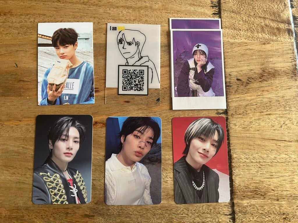 (WTS) Stray Kids I.N photocards, Ophalen of Verzenden, Zo goed als nieuw, Foto of Kaart