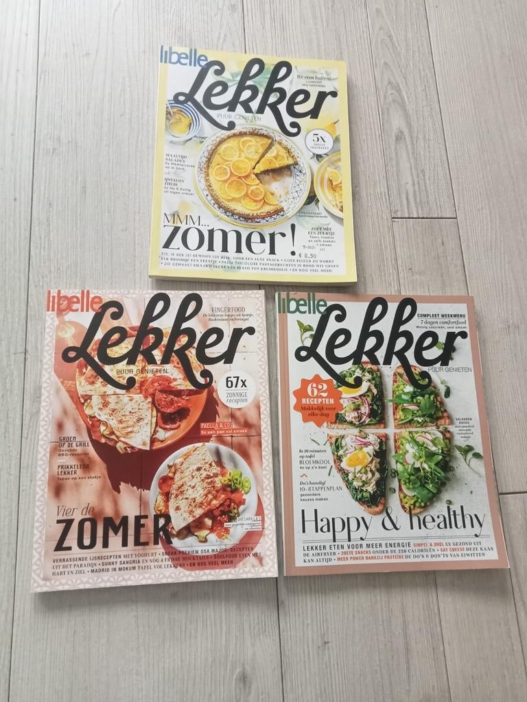 Libelle " Lekker magazines ", Ophalen of Verzenden, Zo goed als nieuw, Overige typen