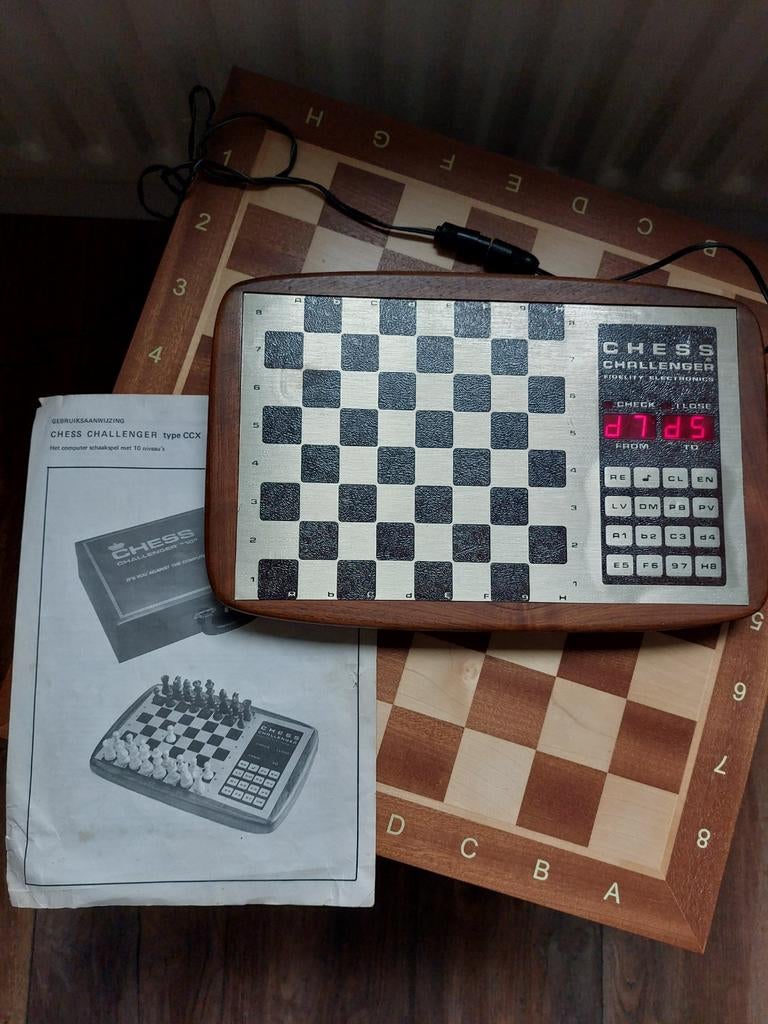 Chess Challenger CCX - Vintage Schaakcomputer, Ophalen, Gebruikt, Schaken