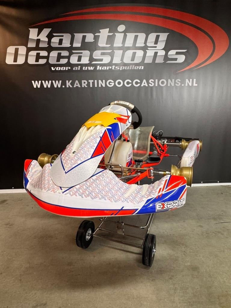 TE KOOP: EXPRIT KART 2025 ( 4 weekenden gebruikt!) #58, Ophalen, Gebruikt, Kart