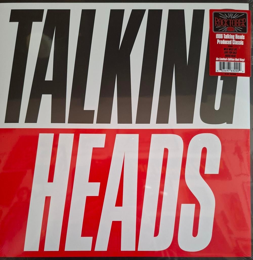 Lp Talking Heads - True Story . Limited  Red vinyl, Ophalen, Nieuw in verpakking, 12 inch, Poprock