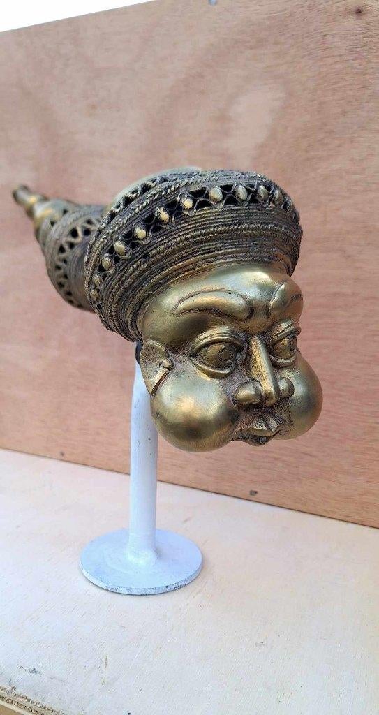 6 x antieke Afrikaanse rituele tabakspijp, prestigepijpen., Ophalen of Verzenden