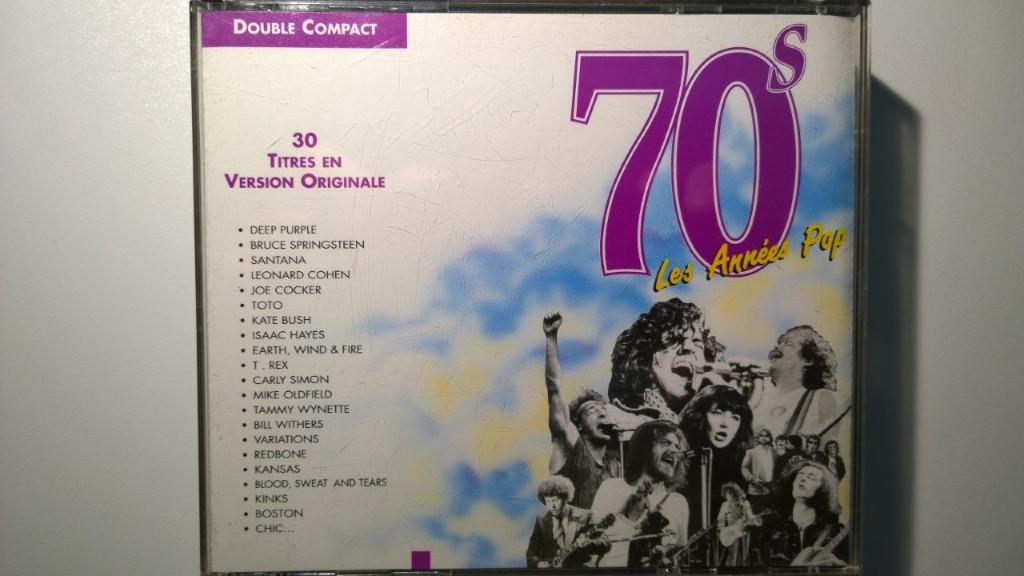 70s Les Années Pop (2 CD), Ophalen of Verzenden, Zo goed als nieuw, Pop