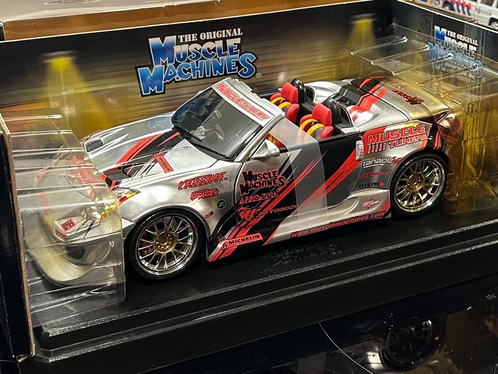 Muscle Machines Nissan 350Z 1:18 OVP, Hobby en Vrije tijd, Modelauto's | 1:18, Ophalen of Verzenden, Zo goed als nieuw, Overige merken