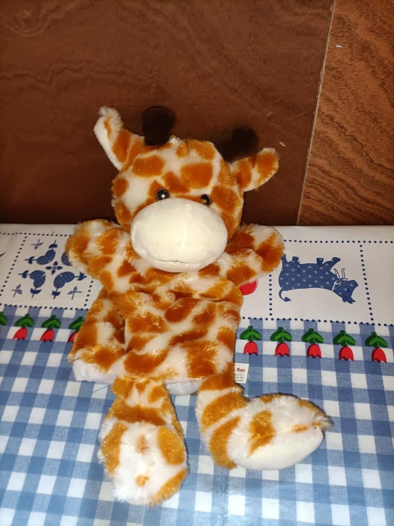 Giraffe handpop Toi-toys, Ophalen of Verzenden, Zo goed als nieuw, Overige typen