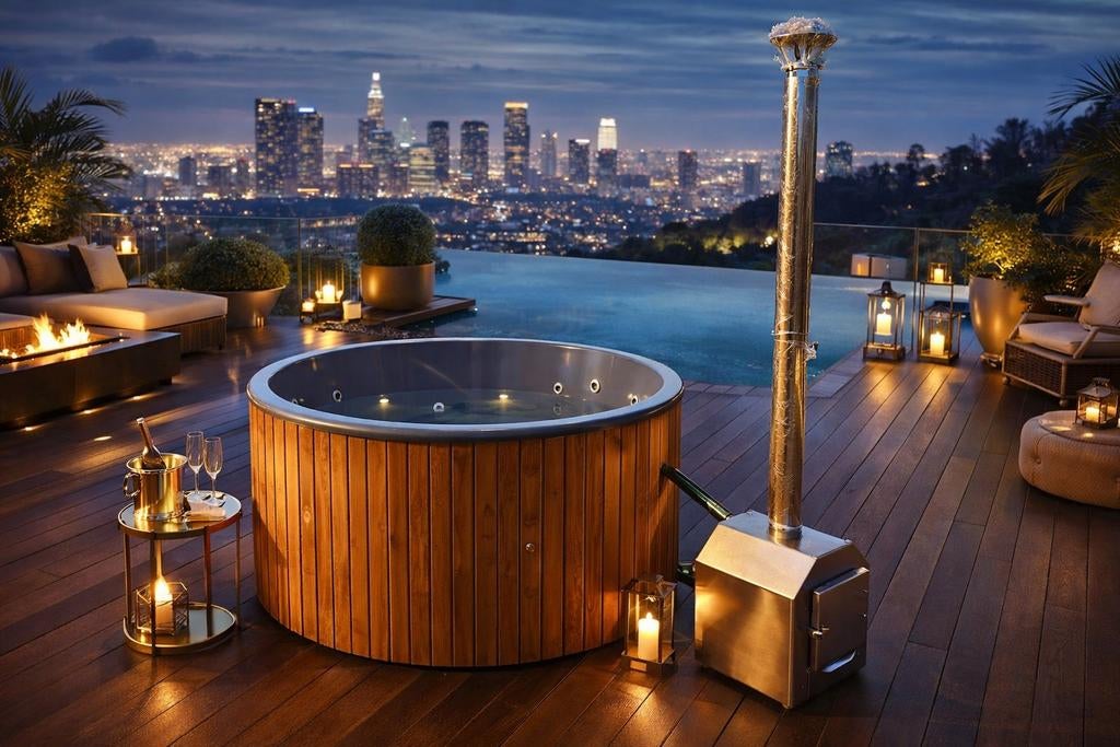 Hottub / Badevat - Direct leverbaar!, Ophalen of Verzenden, Nieuw, Trap