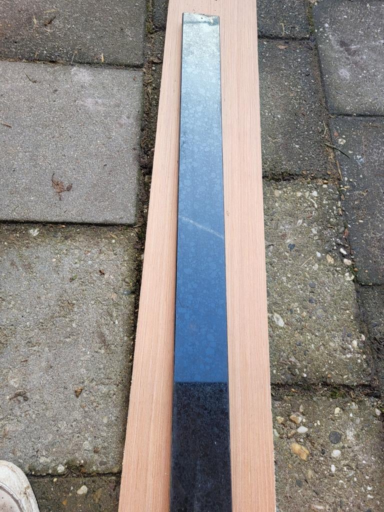Granieten dorpel / plint - 73x6,2x2 cm, Ophalen of Verzenden