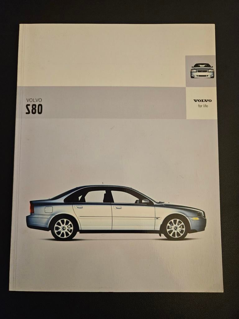 Brochure Volvo S80 model 2004, Ophalen of Verzenden, Zo goed als nieuw, Volvo