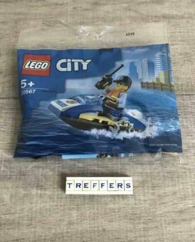 Nieuw in ongeopende polybag! LEGO 30567 Politie Waterscooter, Ophalen of Verzenden, Nieuw, Complete set, Lego