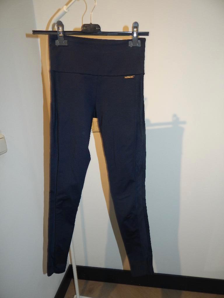 Deblon sports zwarte legging corrigerend structuur band M