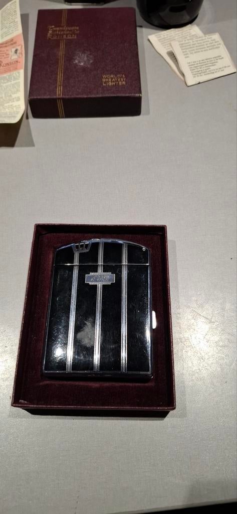 Art deco vintage ronson aansteker , case, Ophalen of Verzenden, Zo goed als nieuw, Aansteker